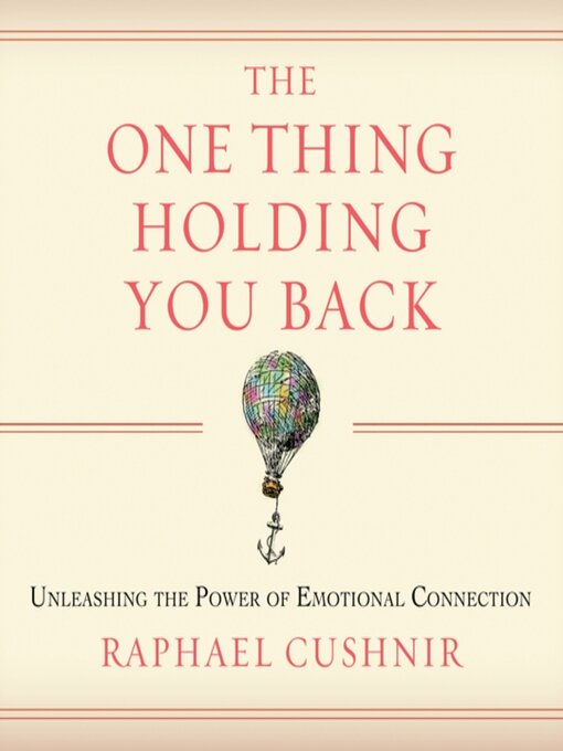 Cover image for The One Thing Holding You Back